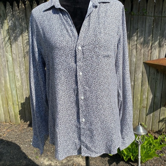 Frank & Eileen Barry Floral Button Front Shirt NWT - Picture 12 of 12